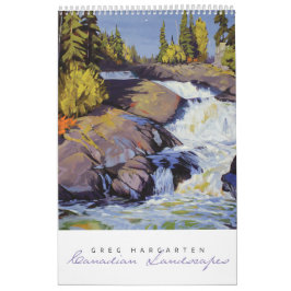 Greg Hargarten Canadian Landscapes Calendar カレンダー