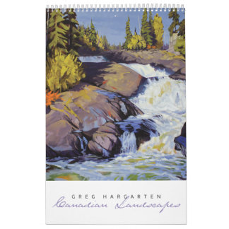 Greg Hargarten Canadian Landscapes Calendar カレンダー