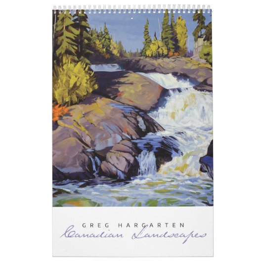 Greg Hargarten Canadian Landscapes Calendar カレンダー (カバー)