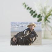 Greg PikeとBooger、子猫、Mousey ポストカード (スタンド正面)