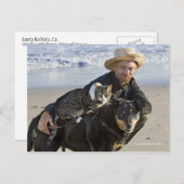 Greg PikeとBooger、子猫、Mousey ポストカード (正面/裏面)