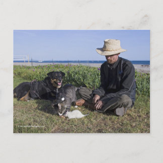 Greg PikeとBooger、子猫、Mousey ポストカード