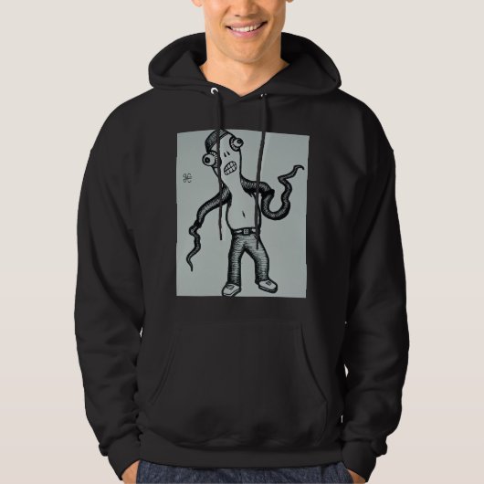 "Gregg the Unshirted" pullover hoodie パーカ (正面)
