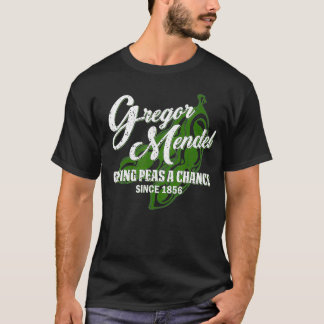 Gregor Mendel与えのPeas a Chance Biology Science Tシャツ