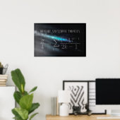 Gregory and Leibniz Pi公式 – 数学ポスター ポスター (ホームオフィス)