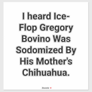 Gregory Bovino Sodomized Dog Hankamer Artjunkhaus シール