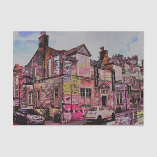 Gregsonの中心、ランカスター 薄葉紙 (正面)