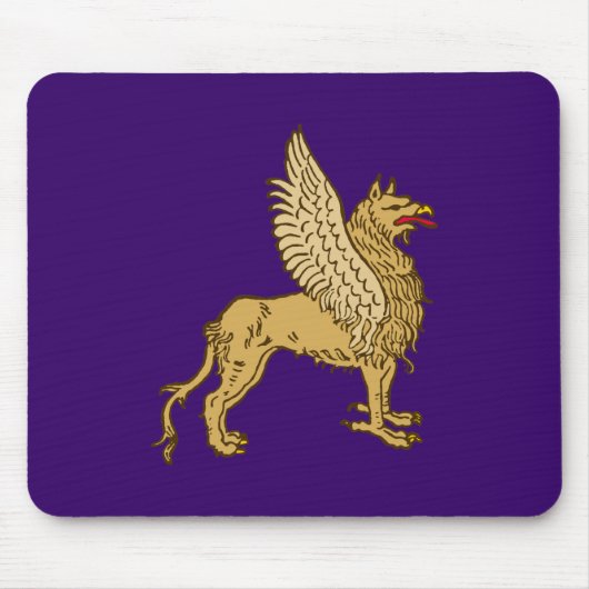Greif griffin gryphon マウスパッド (正面)