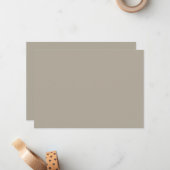 Greige ノートカード (正面/裏面インサイチュ)