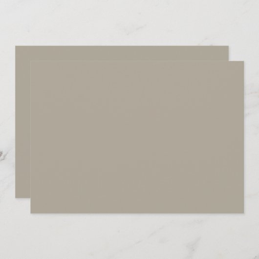 Greige ノートカード (正面/裏面)