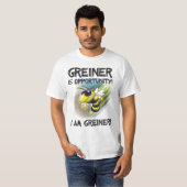 Greiner_is_opportunity_Cleaned_2 Tシャツ (正面フル)