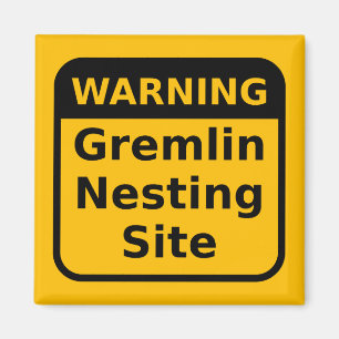 Gremlinの警告の磁石 マグネット