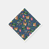 Gremlins™ 80's Retrowave Pattern スタンダードカクテルナプキン (角)