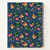 Gremlins™ 80's Retrowave Pattern ノートブック (裏面)