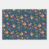 Gremlins™ 80's Retrowave Pattern ラッピングペーパーシート (正面3)