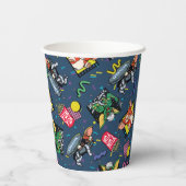 Gremlins™ 80's Retrowave Pattern 紙コップ (裏面)