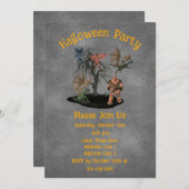 Gremlins Ogre Creatures Halloween 招待状 (正面/裏面)