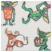Gremlins™ Sticker Fun Pattern ファブリック (クローズアップ)