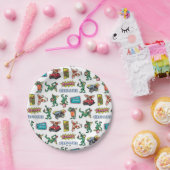 Gremlins™ Sticker Fun Pattern ペーパープレート (パーティー)