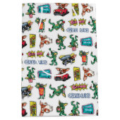Gremlins™ Sticker Fun Pattern ミディアムペーパーバッグ (正面)