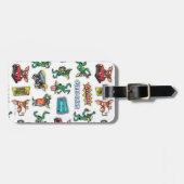 Gremlins™ Sticker Fun Pattern ラゲッジタグ (正面横)