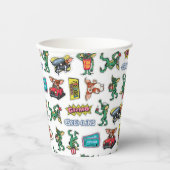 Gremlins™ Sticker Fun Pattern 紙コップ (正面)