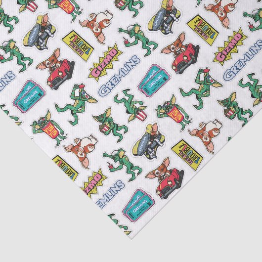 Gremlins™ Sticker Fun Pattern 薄葉紙 (詳細)