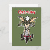 Gremlins | Stripe Riding Tricycle ポストカード (正面/裏面)
