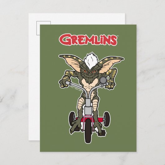 Gremlins | Stripe Riding Tricycle ポストカード (正面/裏面)