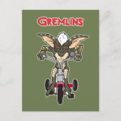Gremlins | Stripe Riding Tricycle ポストカード (正面)