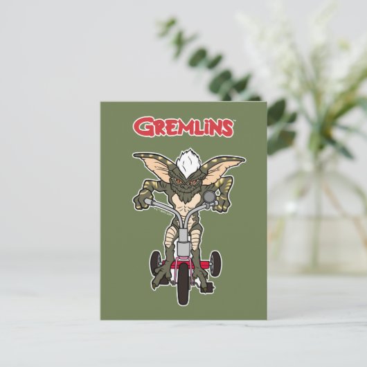 Gremlins | Stripe Riding Tricycle ポストカード (スタンド正面)