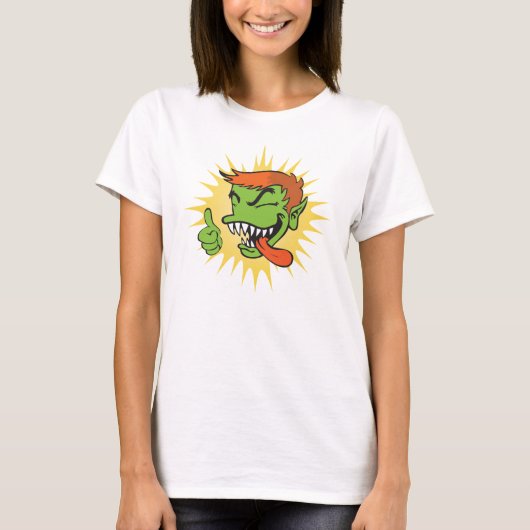 Gremmieの甘いティー-女性 Tシャツ (正面)