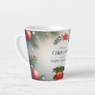 Gren&Red Holiday mug 2025 カフェラテマグ