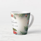Gren&Red Holiday mug 2025 カフェラテマグ (右アングル)
