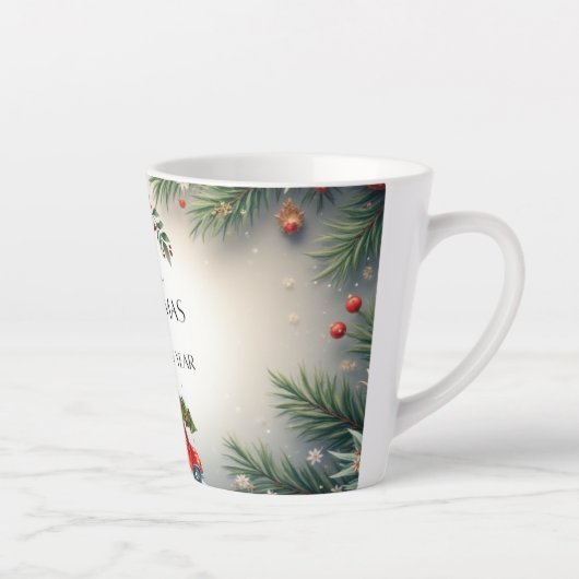 Gren&Red Holiday mug 2025 カフェラテマグ (右)