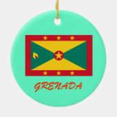 GRENADA*のカスタムなクリスマスのオーナメント セラミックオーナメント (裏面)