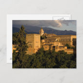 Grenada,アンダルシアのスペインのはがきアルバイシン ポストカード (正面/裏面)