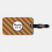 GRENADA CARRIACOU信頼する主の諺の荷物 ラゲッジタグ (裏面横)