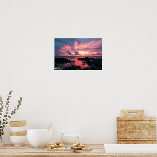 Grenada Sunset ポスター (キッチン)