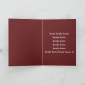 Grenade heart Valentine's Day Card カード (内部)