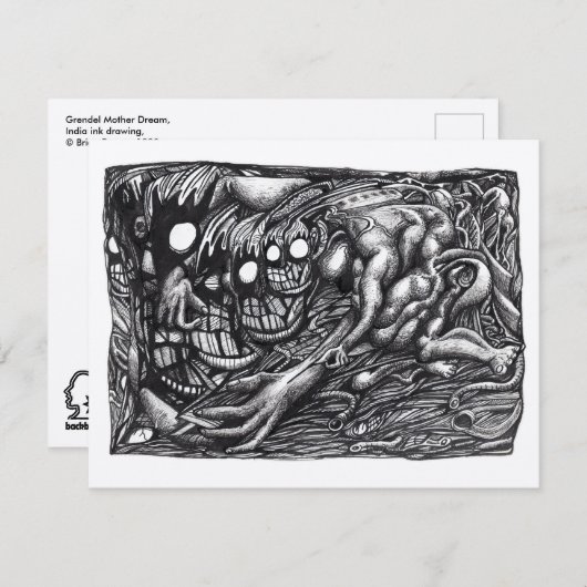 Grendel Mother Dream、Brian Benson Flat Card (正面/裏面)