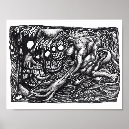 Grendel Mother Dream by Brian Benson. ポスター (正面)