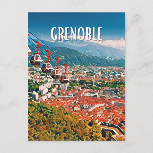 Grenoble Photo Vintage  ポストカード (正面)