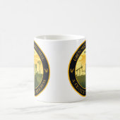 Grenoraの百年間の公式のロゴのマグ コーヒーマグカップ (中央)