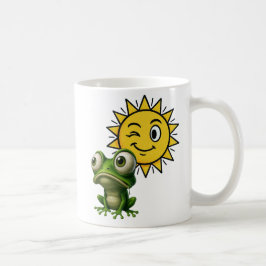 Grenouille au yeux hyper globuleux コーヒーマグカップ