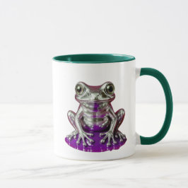grenouille figurine argent マグカップ