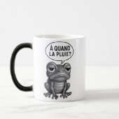 Grenouille Noir Blanc Slogan モーフィングマグカップ (左)