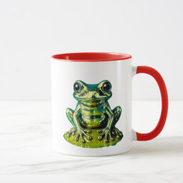 grenouille vert chrome マグカップ