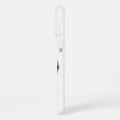 Grenouille Voyageuse sous une Feuille Parasol iPhoneケース (左側面)