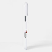 Grenouille Voyageuse sous une Feuille Parasol iPhoneケース (右側面)